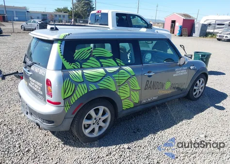 2008 Mini Cooper S Clubman из США, поврежденный, VIN WMWMM33578TP88037